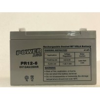 Μπαταρία VRLA Power PR12-6 6V 12Ah