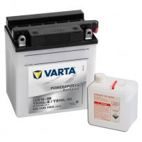 μπαταρια αυτοκινητου Μπαταρία μοτό Varta POWERSPORTS Freshpack 12N10-3B /YB10L-B Μπαταρία ανοιχτού τύπου