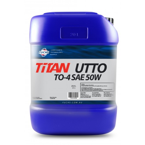 FUCHS Λιπαντικό TITAN UTTO TO-4 50W