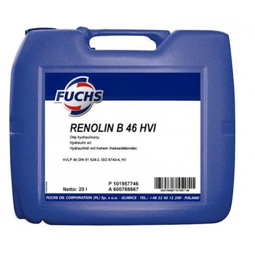 FUCHS Υδραυλικό Λιπαντικό RENOLIN B46 HVI