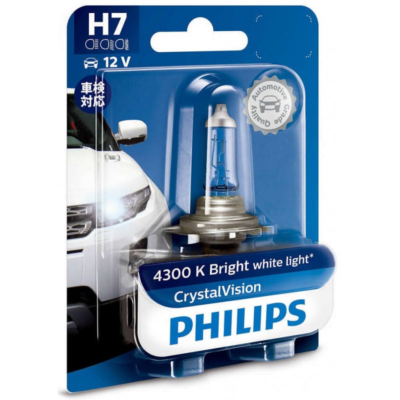 PHILIPS H7 12V 55W CRYSTAL VISION