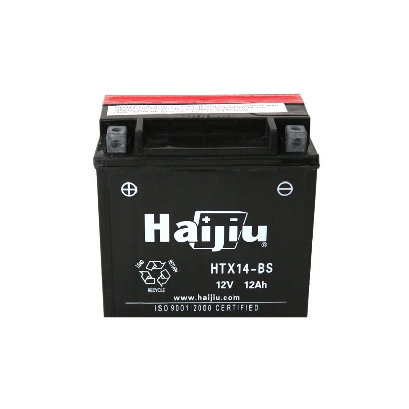 μπαταρια αυτοκινητου Μπαταρία μοτό HAIJIU HTX14-BS Μπαταρία κλειστού τύπου