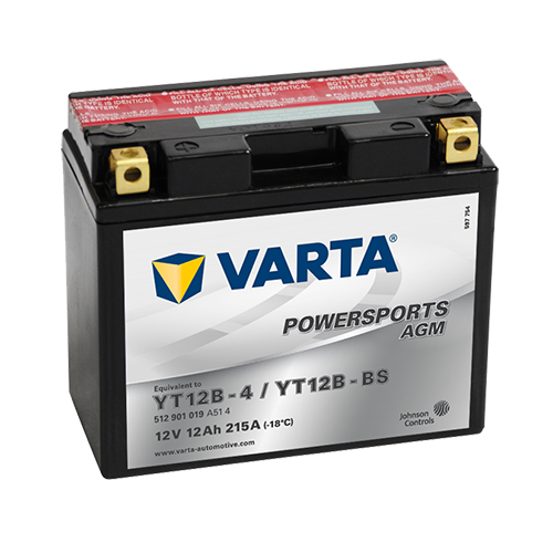 Varta Powersports AGM YT12B-BS
