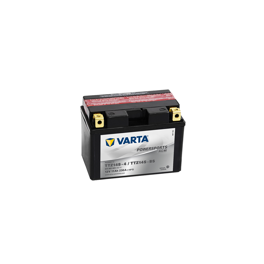 μπαταρια αυτοκινητου Μπαταρία μοτό VARTA Powersports AGM YTZ14S-BS Μπαταρία κλειστού τύπου