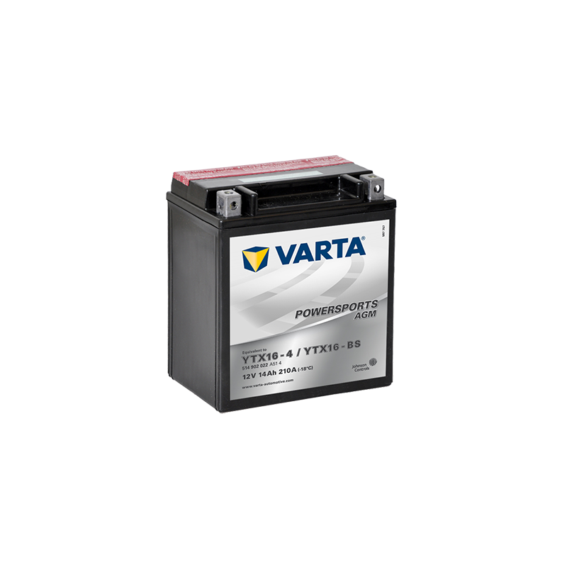 μπαταρια αυτοκινητου Μπαταρία μοτό VARTA Powersports AGM YT14B-BS Μπαταρία κλειστού τύπου
