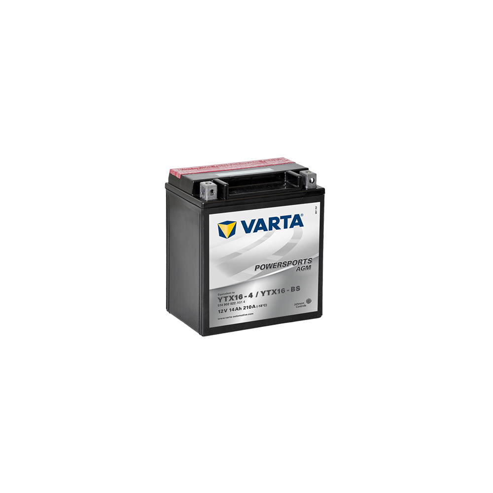 μπαταρια αυτοκινητου Μπαταρία μοτό VARTA Powersports AGM YT14B-BS Μπαταρία κλειστού τύπου